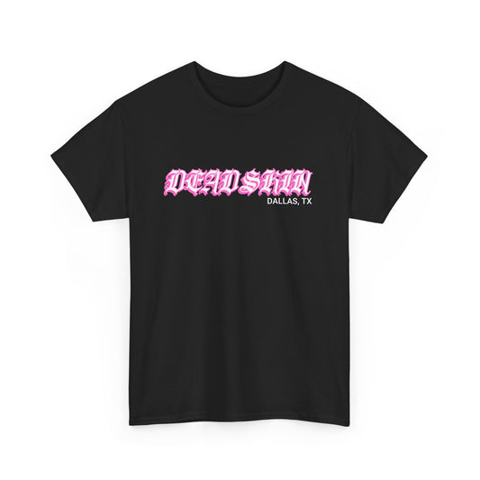 Dead Skin Logo Tee (Pink)